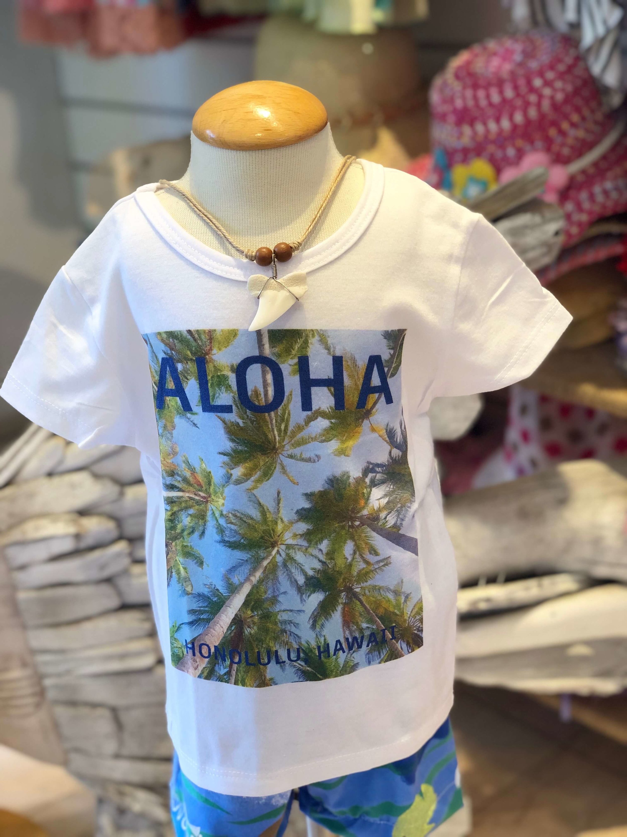 Crazy Fish Aloha Palm Tree T-Shirt — Crazy Fish Hawaii